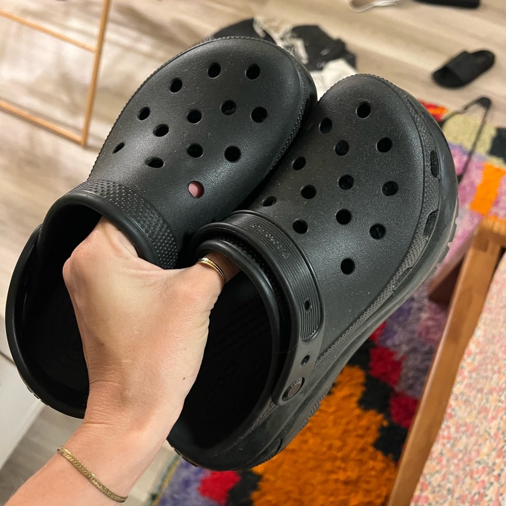 Platform crocs